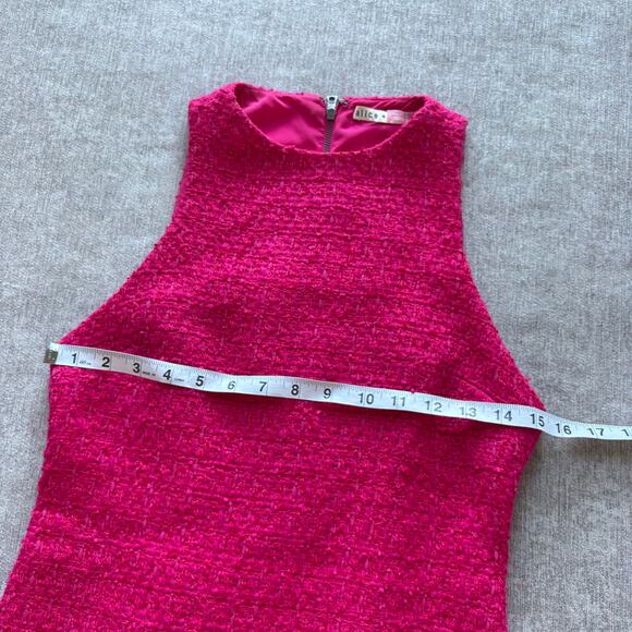 Alice + Olivia Pink Tweed Mini Dress - Picture 5 of 7